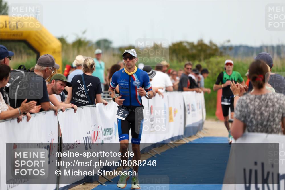 22.06.2025 - Viking Triathlon Michael Strokosch http://msf.ph/oto/8068246 22.06.2025 15:07:33 Ziel 28, 80 meine-sportfotos.de