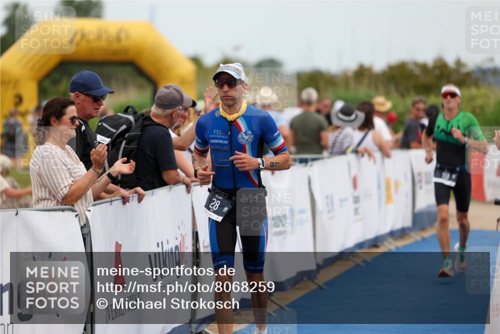22.06.2025 - Viking Triathlon Michael Strokosch http://msf.ph/oto/8068259 22.06.2025 15:07:35 Ziel 28, 113 meine-sportfotos.de