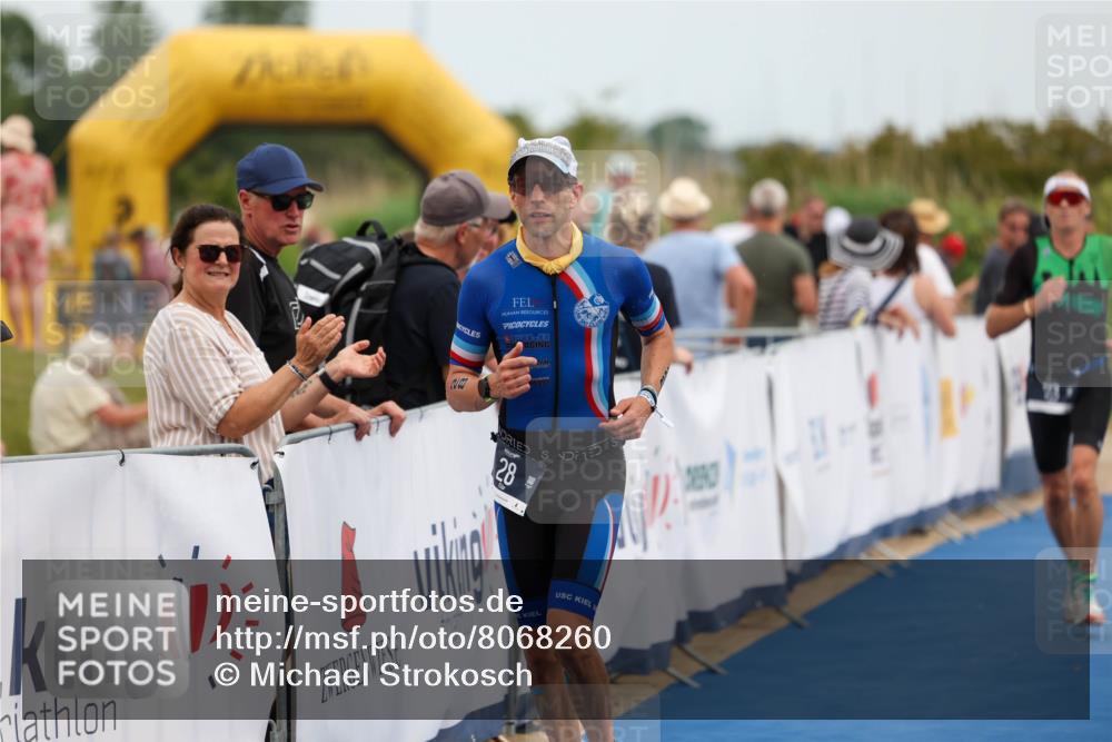 22.06.2025 - Viking Triathlon Michael Strokosch http://msf.ph/oto/8068260 22.06.2025 15:07:35 Ziel 28, 113 meine-sportfotos.de