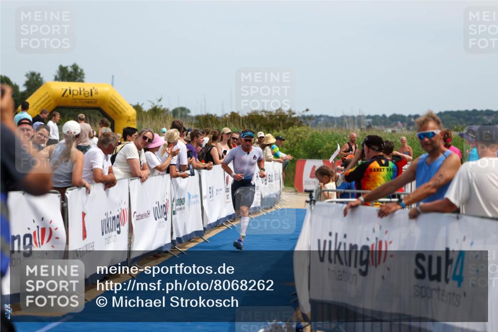 22.06.2025 - Viking Triathlon Michael Strokosch http://msf.ph/oto/8068262 22.06.2025 14:23:29 Ziel 6 meine-sportfotos.de