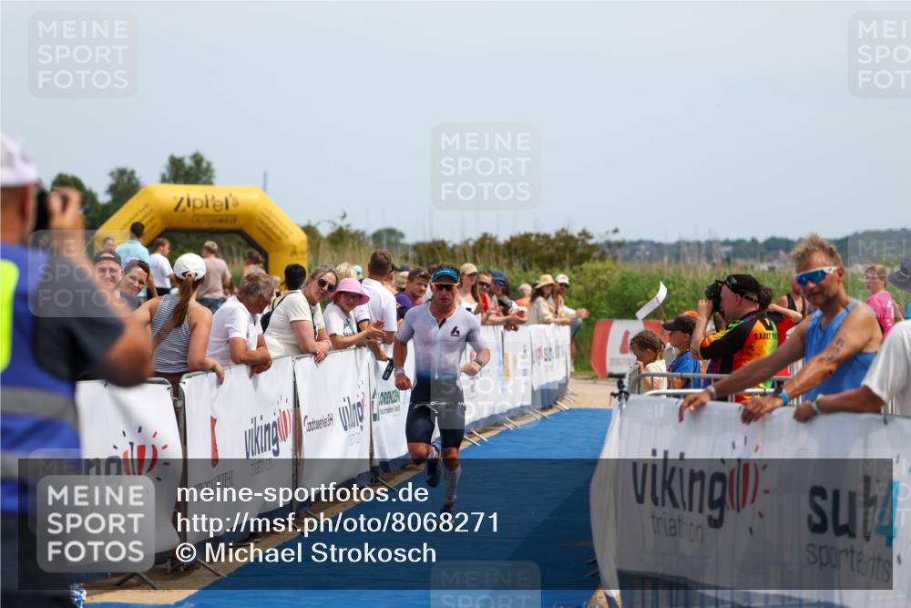 22.06.2025 - Viking Triathlon Michael Strokosch http://msf.ph/oto/8068271 22.06.2025 14:23:30 Ziel 6 meine-sportfotos.de