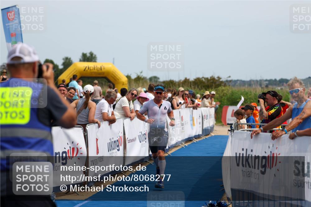 22.06.2025 - Viking Triathlon Michael Strokosch http://msf.ph/oto/8068277 22.06.2025 14:23:30 Ziel 6 meine-sportfotos.de