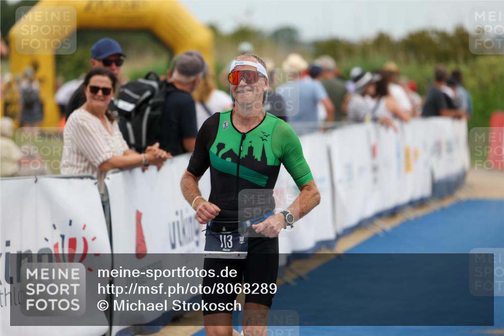 22.06.2025 - Viking Triathlon Michael Strokosch http://msf.ph/oto/8068289 22.06.2025 15:07:38 Ziel 28, 113 meine-sportfotos.de