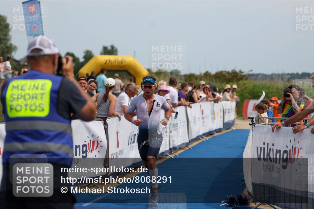 22.06.2025 - Viking Triathlon Michael Strokosch http://msf.ph/oto/8068291 22.06.2025 14:23:31 Ziel 6 meine-sportfotos.de