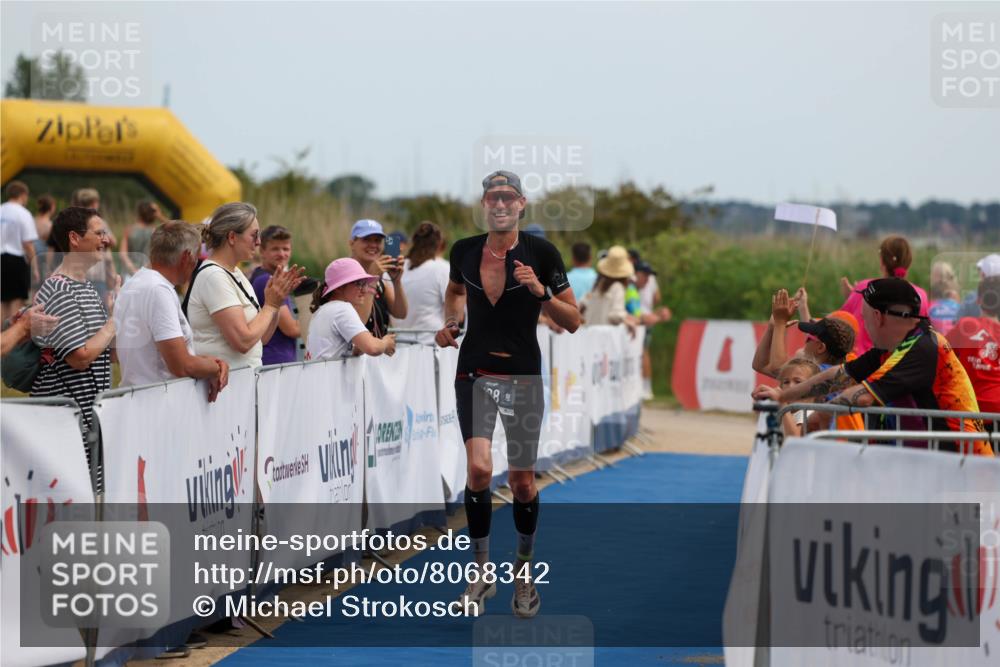 22.06.2025 - Viking Triathlon Michael Strokosch http://msf.ph/oto/8068342 22.06.2025 14:26:03 Ziel 188 meine-sportfotos.de