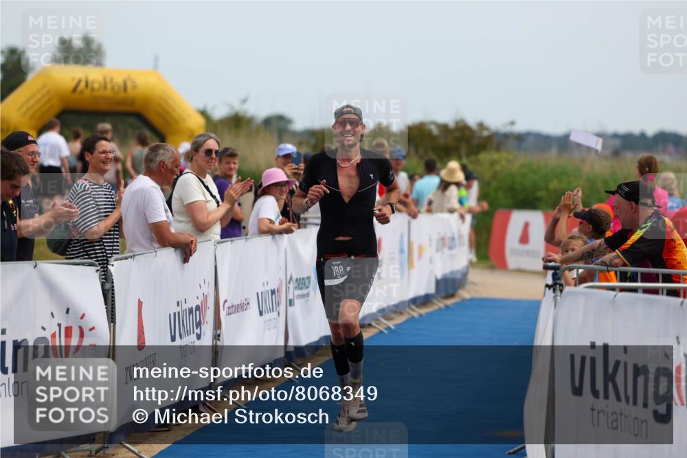 22.06.2025 - Viking Triathlon Michael Strokosch http://msf.ph/oto/8068349 22.06.2025 14:26:04 Ziel 188 meine-sportfotos.de