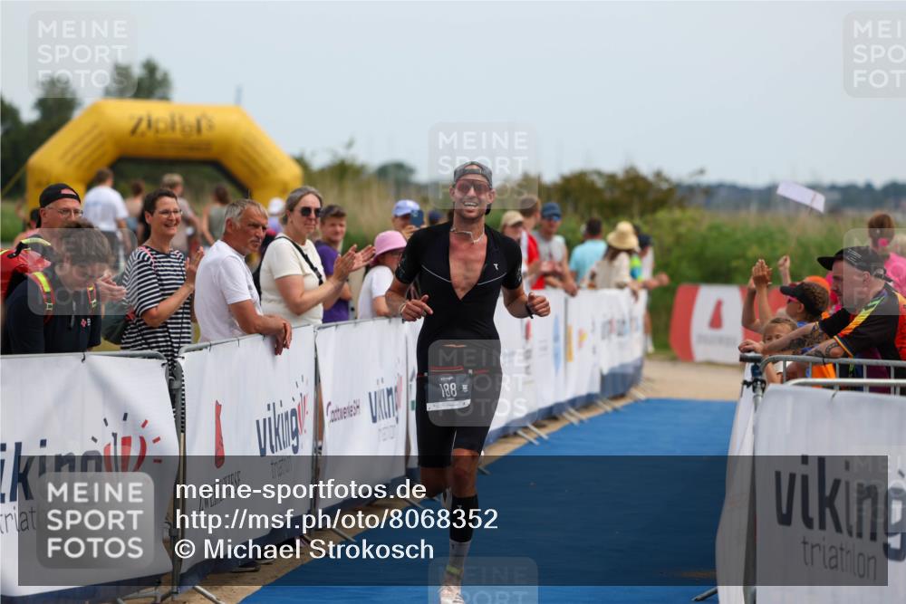 22.06.2025 - Viking Triathlon Michael Strokosch http://msf.ph/oto/8068352 22.06.2025 14:26:04 Ziel 188 meine-sportfotos.de
