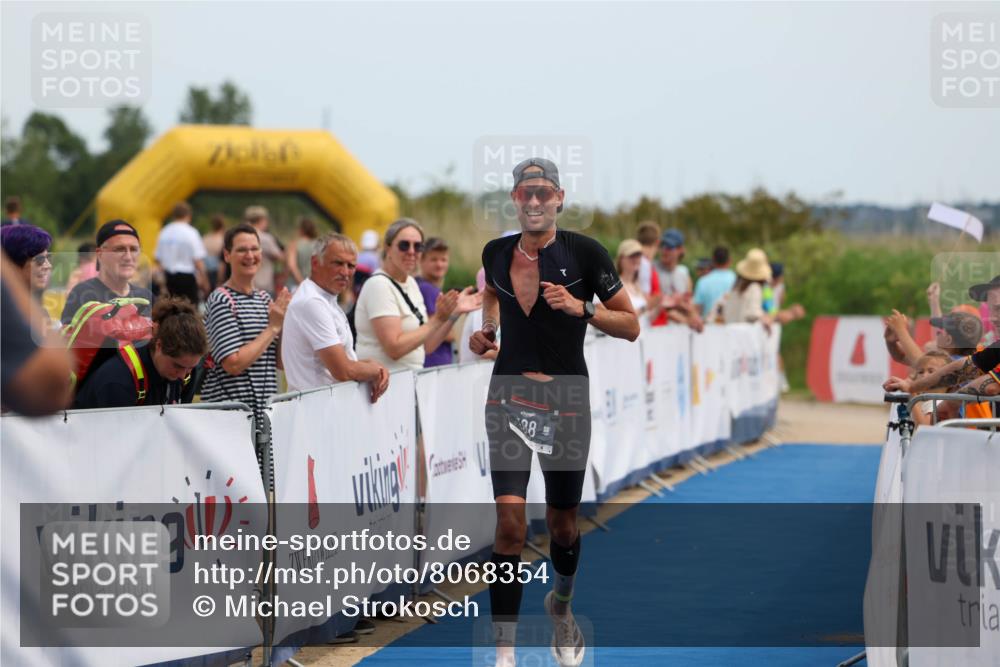 22.06.2025 - Viking Triathlon Michael Strokosch http://msf.ph/oto/8068354 22.06.2025 14:26:04 Ziel 188 meine-sportfotos.de