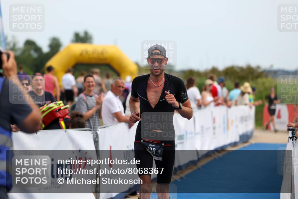 22.06.2025 - Viking Triathlon Michael Strokosch http://msf.ph/oto/8068367 22.06.2025 14:26:05 Ziel 188 meine-sportfotos.de