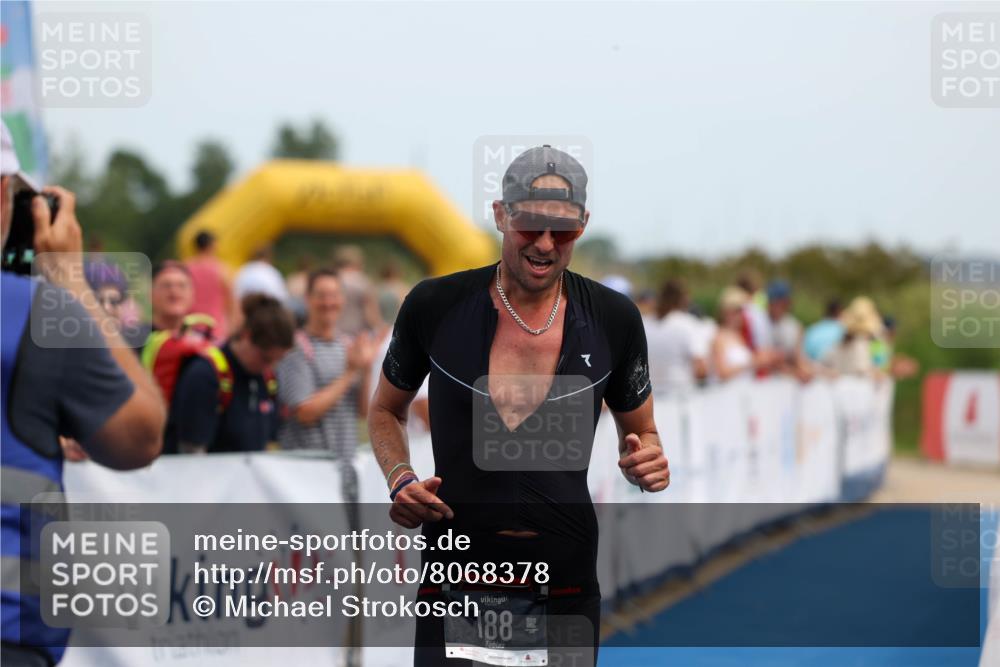 22.06.2025 - Viking Triathlon Michael Strokosch http://msf.ph/oto/8068378 22.06.2025 14:26:06 Ziel 188 meine-sportfotos.de