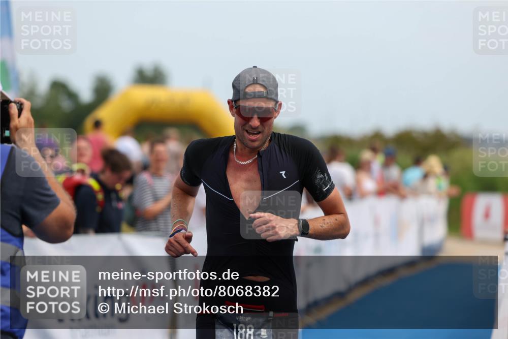 22.06.2025 - Viking Triathlon Michael Strokosch http://msf.ph/oto/8068382 22.06.2025 14:26:06 Ziel 188 meine-sportfotos.de