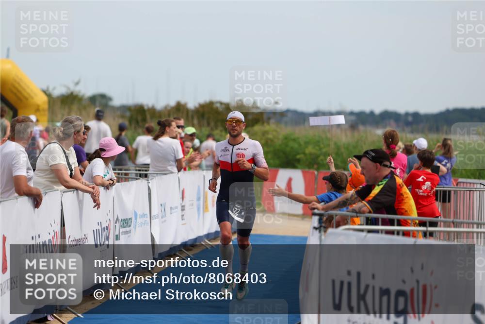 22.06.2025 - Viking Triathlon Michael Strokosch http://msf.ph/oto/8068403 22.06.2025 14:26:22 Ziel 122 meine-sportfotos.de