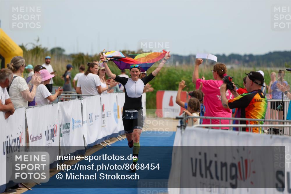 22.06.2025 - Viking Triathlon Michael Strokosch http://msf.ph/oto/8068454 22.06.2025 14:26:47 Ziel 11 meine-sportfotos.de