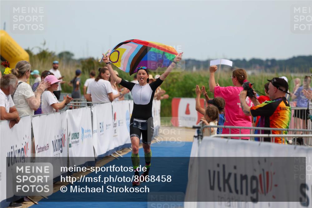 22.06.2025 - Viking Triathlon Michael Strokosch http://msf.ph/oto/8068458 22.06.2025 14:26:47 Ziel 11 meine-sportfotos.de