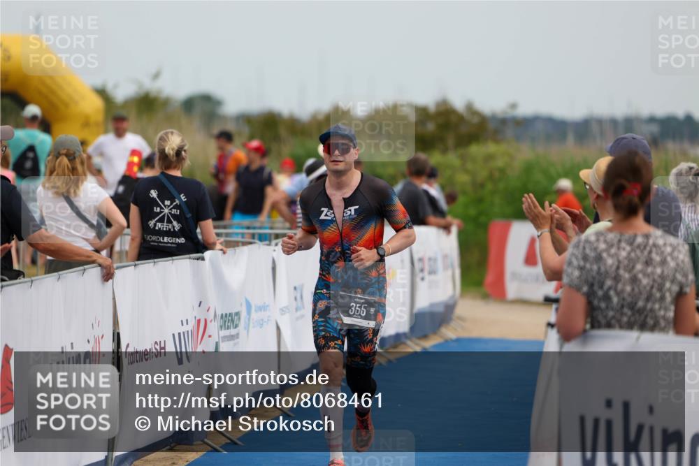 22.06.2025 - Viking Triathlon Michael Strokosch http://msf.ph/oto/8068461 22.06.2025 15:08:36 Ziel 355 meine-sportfotos.de