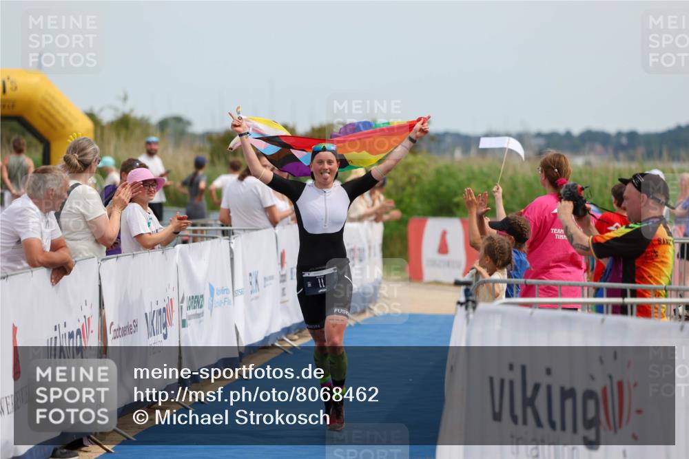 22.06.2025 - Viking Triathlon Michael Strokosch http://msf.ph/oto/8068462 22.06.2025 14:26:47 Ziel 11 meine-sportfotos.de