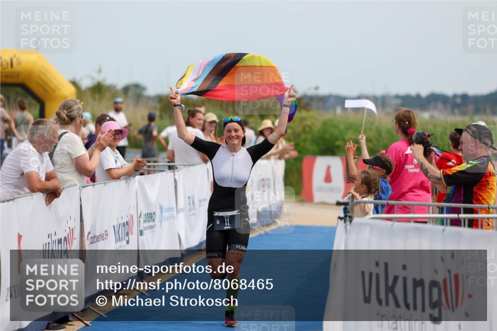 22.06.2025 - Viking Triathlon Michael Strokosch http://msf.ph/oto/8068465 22.06.2025 14:26:47 Ziel 11 meine-sportfotos.de