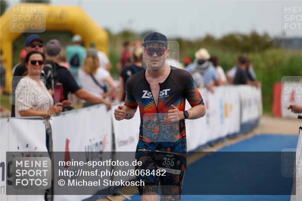 22.06.2025 - Viking Triathlon Michael Strokosch http://msf.ph/oto/8068482 22.06.2025 15:08:38 Ziel 355 meine-sportfotos.de