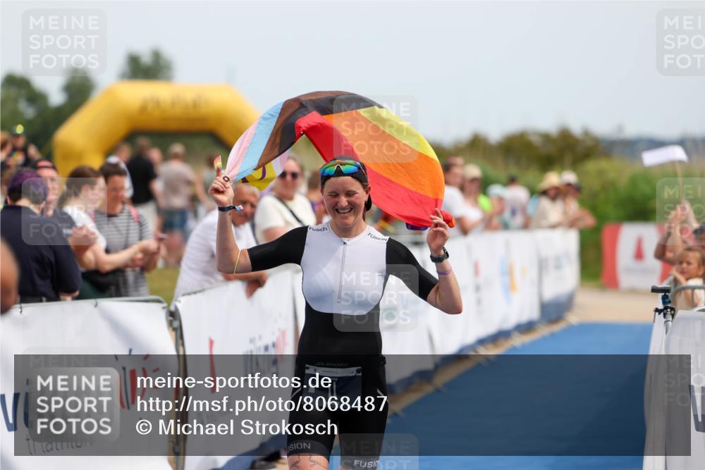 22.06.2025 - Viking Triathlon Michael Strokosch http://msf.ph/oto/8068487 22.06.2025 14:26:49 Ziel 11 meine-sportfotos.de