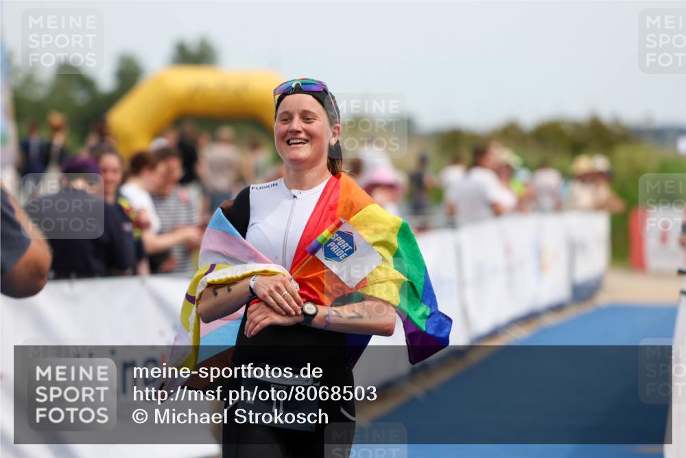 22.06.2025 - Viking Triathlon Michael Strokosch http://msf.ph/oto/8068503 22.06.2025 14:26:50 Ziel 11 meine-sportfotos.de
