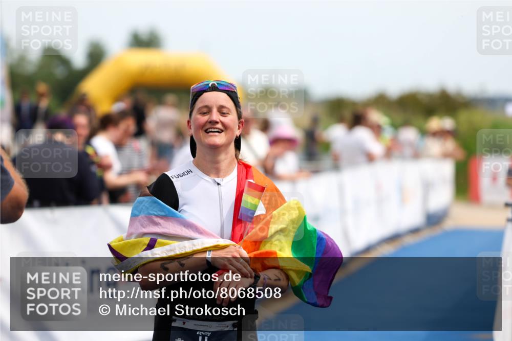 22.06.2025 - Viking Triathlon Michael Strokosch http://msf.ph/oto/8068508 22.06.2025 14:26:50 Ziel 11 meine-sportfotos.de
