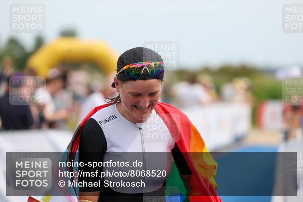 22.06.2025 - Viking Triathlon Michael Strokosch http://msf.ph/oto/8068520 22.06.2025 14:26:51 Ziel 11 meine-sportfotos.de