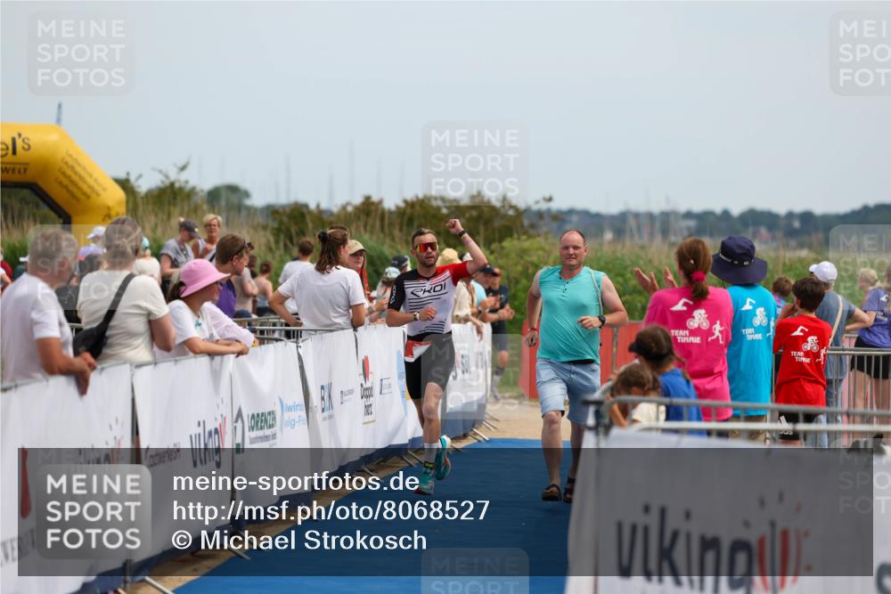 22.06.2025 - Viking Triathlon Michael Strokosch http://msf.ph/oto/8068527 22.06.2025 14:27:21 Ziel 652 meine-sportfotos.de