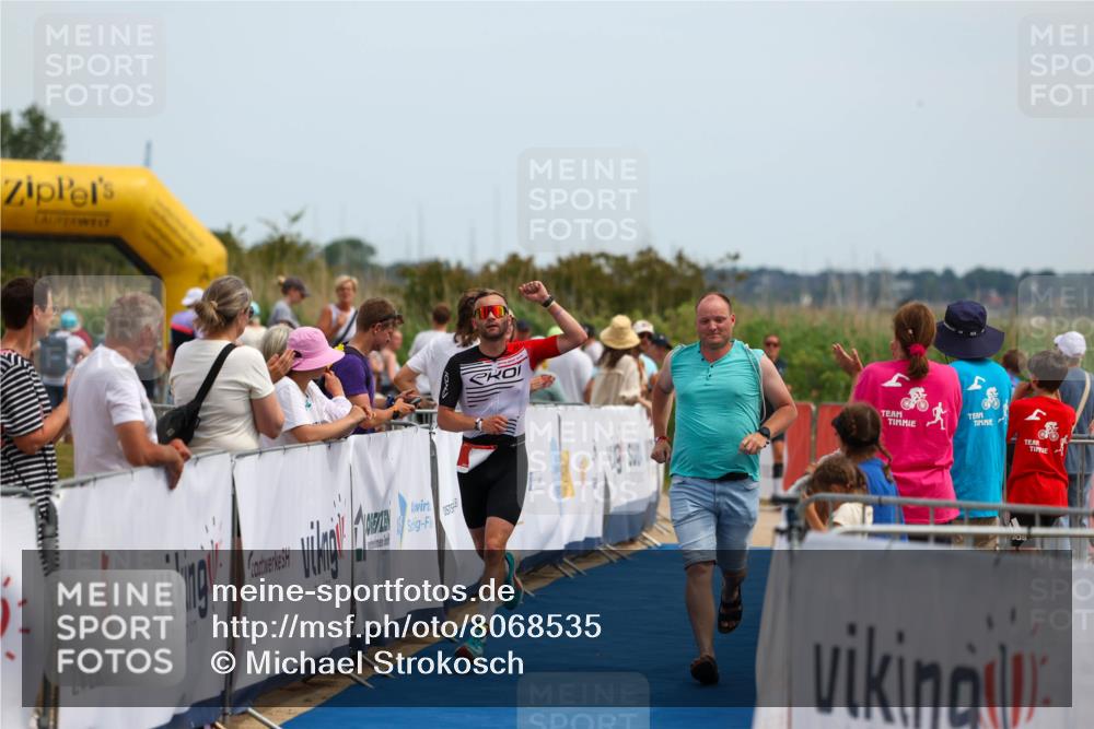 22.06.2025 - Viking Triathlon Michael Strokosch http://msf.ph/oto/8068535 22.06.2025 14:27:22 Ziel 652 meine-sportfotos.de