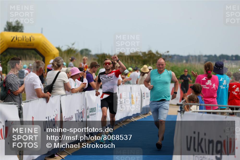 22.06.2025 - Viking Triathlon Michael Strokosch http://msf.ph/oto/8068537 22.06.2025 14:27:22 Ziel 652 meine-sportfotos.de