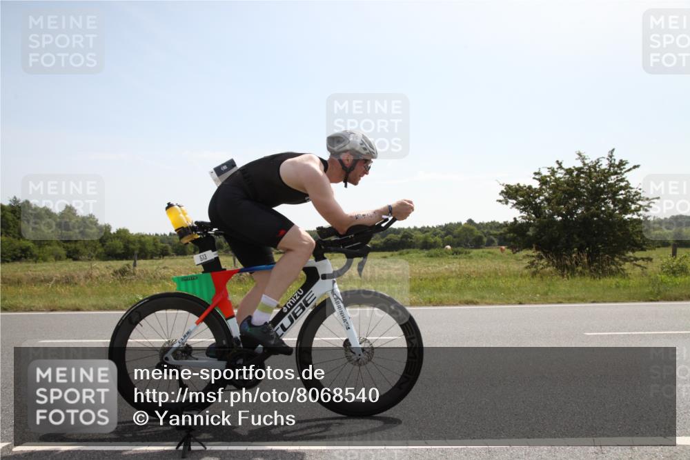 22.06.2025 - Viking Triathlon Yannick Fuchs http://msf.ph/oto/8068540 22.06.2025 11:27:57 Radfahren 222, 513 meine-sportfotos.de