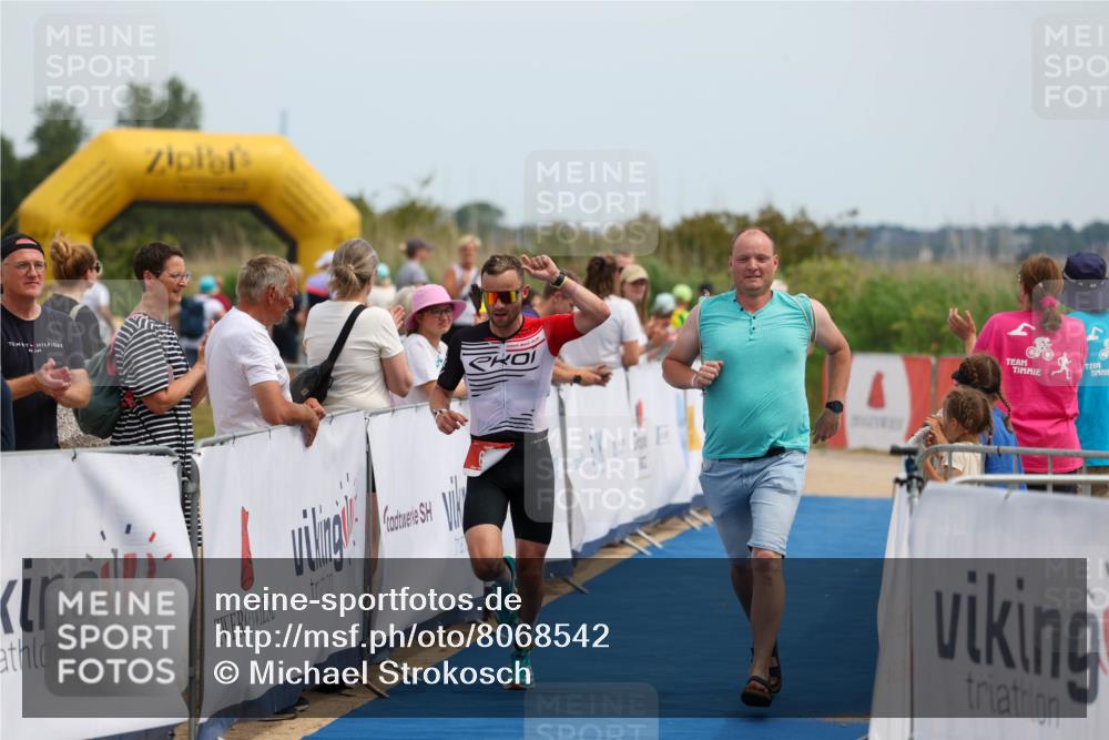 22.06.2025 - Viking Triathlon Michael Strokosch http://msf.ph/oto/8068542 22.06.2025 14:27:23 Ziel 652 meine-sportfotos.de