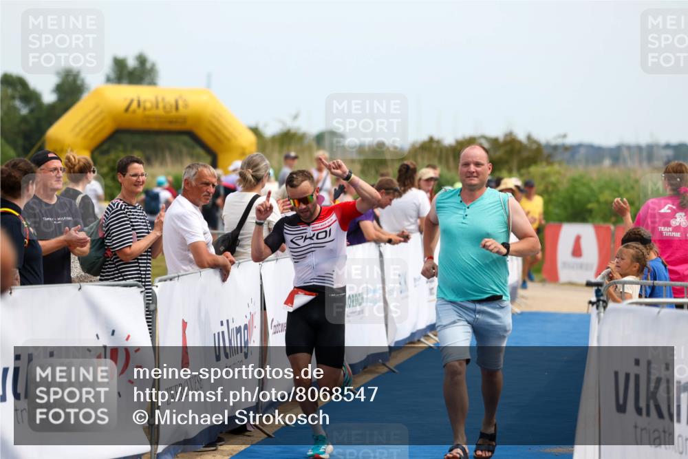 22.06.2025 - Viking Triathlon Michael Strokosch http://msf.ph/oto/8068547 22.06.2025 14:27:23 Ziel 652 meine-sportfotos.de