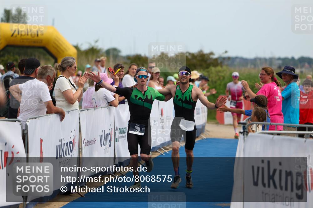 22.06.2025 - Viking Triathlon Michael Strokosch http://msf.ph/oto/8068575 22.06.2025 14:28:06 Ziel 198, 287, 534 meine-sportfotos.de