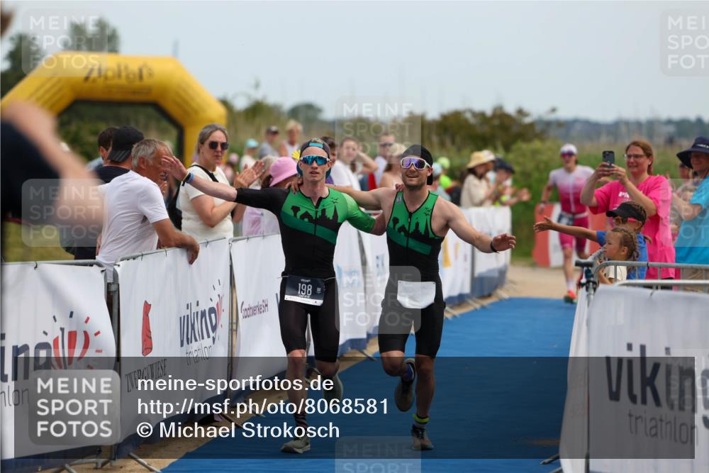 22.06.2025 - Viking Triathlon Michael Strokosch http://msf.ph/oto/8068581 22.06.2025 14:28:07 Ziel 198, 287, 534 meine-sportfotos.de