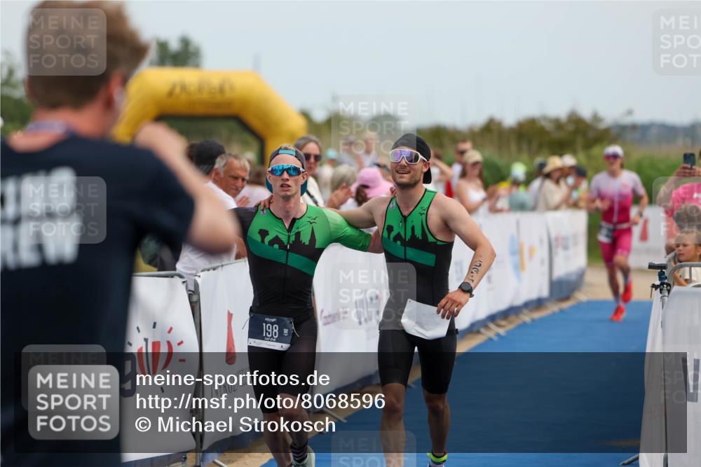 22.06.2025 - Viking Triathlon Michael Strokosch http://msf.ph/oto/8068596 22.06.2025 14:28:08 Ziel 198, 287, 534 meine-sportfotos.de