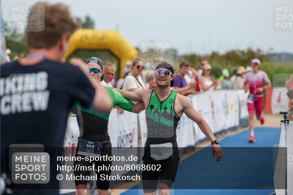 22.06.2025 - Viking Triathlon Michael Strokosch http://msf.ph/oto/8068602 22.06.2025 14:28:08 Ziel 198, 287, 534 meine-sportfotos.de