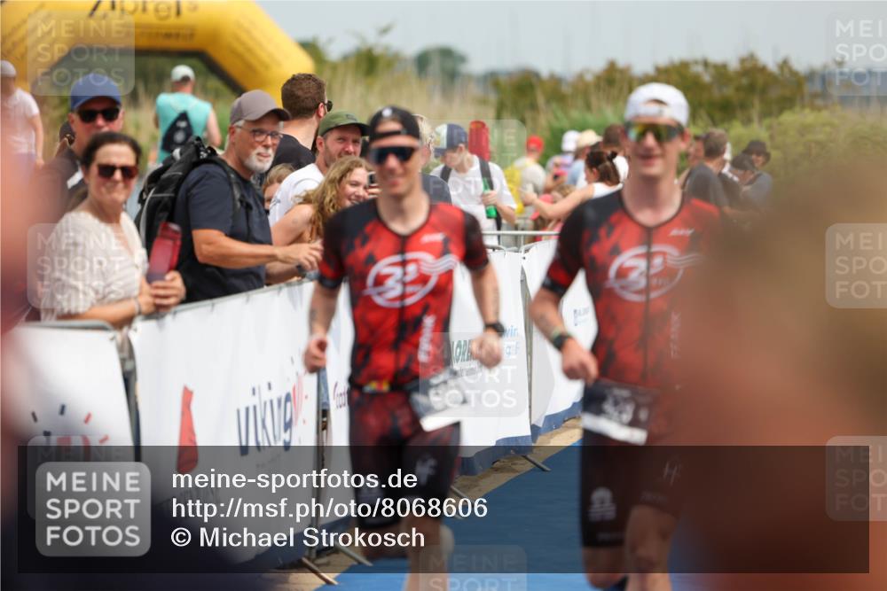 22.06.2025 - Viking Triathlon Michael Strokosch http://msf.ph/oto/8068606 22.06.2025 15:09:42 Ziel 428, 506 meine-sportfotos.de