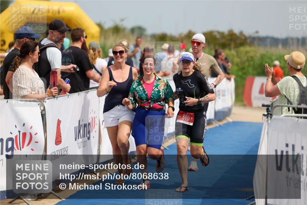 22.06.2025 - Viking Triathlon Michael Strokosch http://msf.ph/oto/8068638 22.06.2025 15:10:36 Ziel 518, 660 meine-sportfotos.de