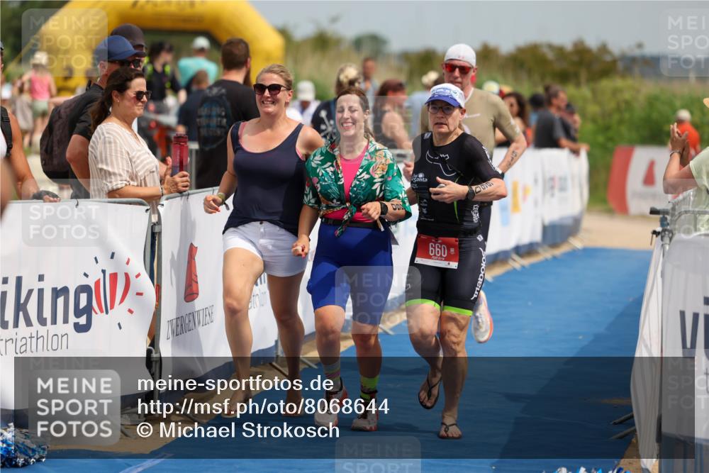 22.06.2025 - Viking Triathlon Michael Strokosch http://msf.ph/oto/8068644 22.06.2025 15:10:37 Ziel 518, 660 meine-sportfotos.de