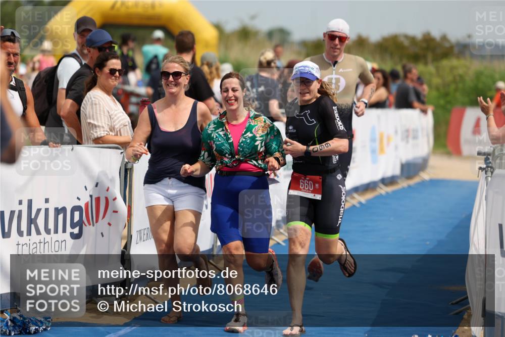 22.06.2025 - Viking Triathlon Michael Strokosch http://msf.ph/oto/8068646 22.06.2025 15:10:37 Ziel 518, 660 meine-sportfotos.de