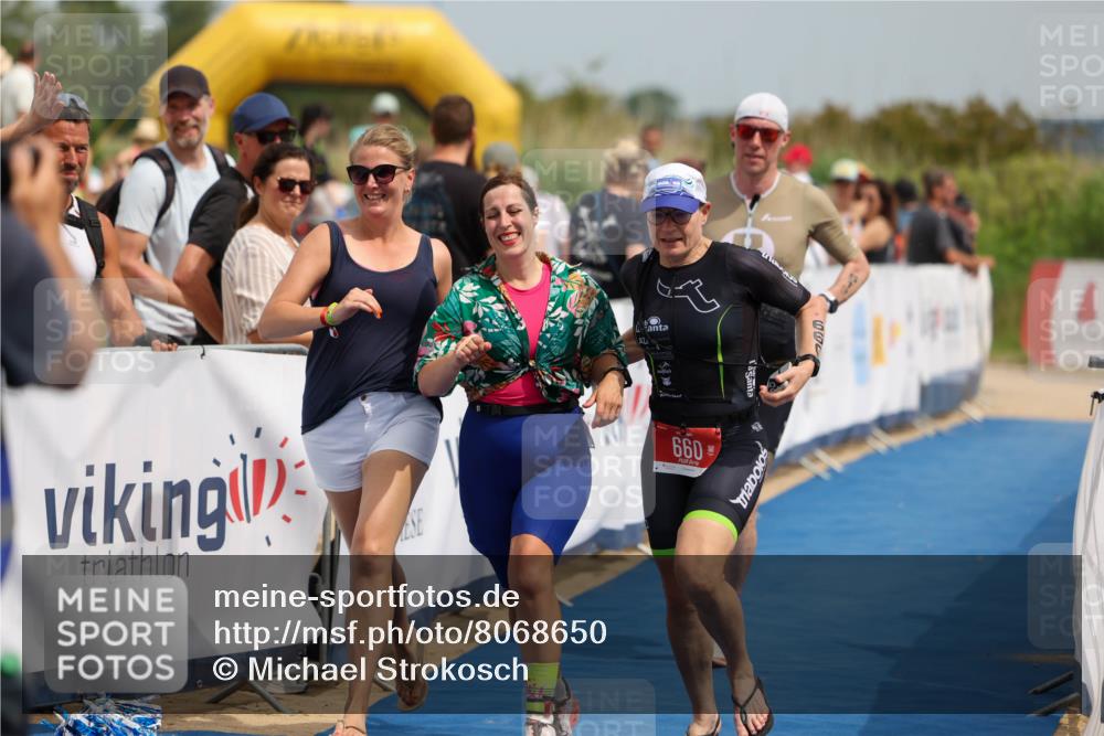 22.06.2025 - Viking Triathlon Michael Strokosch http://msf.ph/oto/8068650 22.06.2025 15:10:37 Ziel 518, 660 meine-sportfotos.de
