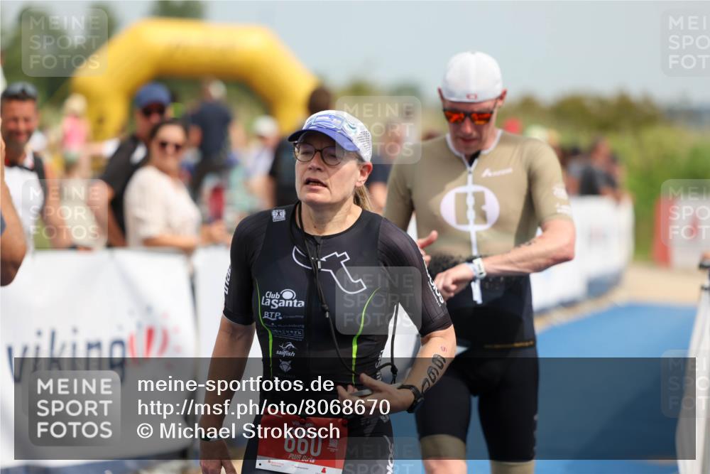 22.06.2025 - Viking Triathlon Michael Strokosch http://msf.ph/oto/8068670 22.06.2025 15:10:39 Ziel 518, 660 meine-sportfotos.de