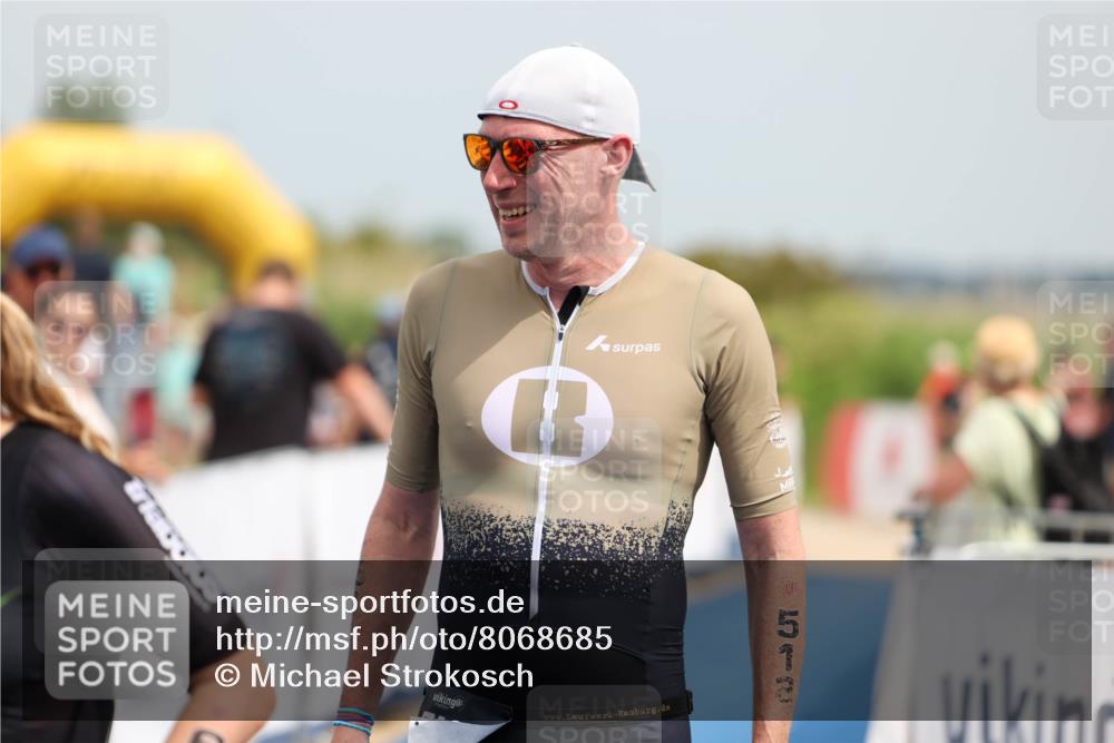 22.06.2025 - Viking Triathlon Michael Strokosch http://msf.ph/oto/8068685 22.06.2025 15:10:41 Ziel 518, 660 meine-sportfotos.de