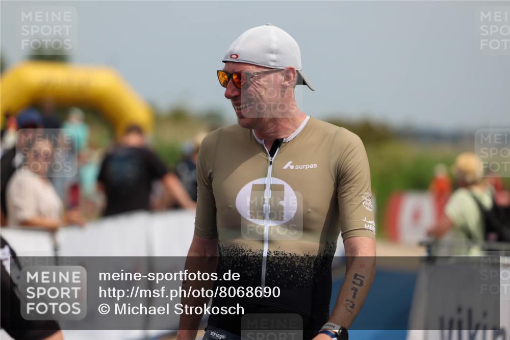 22.06.2025 - Viking Triathlon Michael Strokosch http://msf.ph/oto/8068690 22.06.2025 15:10:41 Ziel 518, 660 meine-sportfotos.de