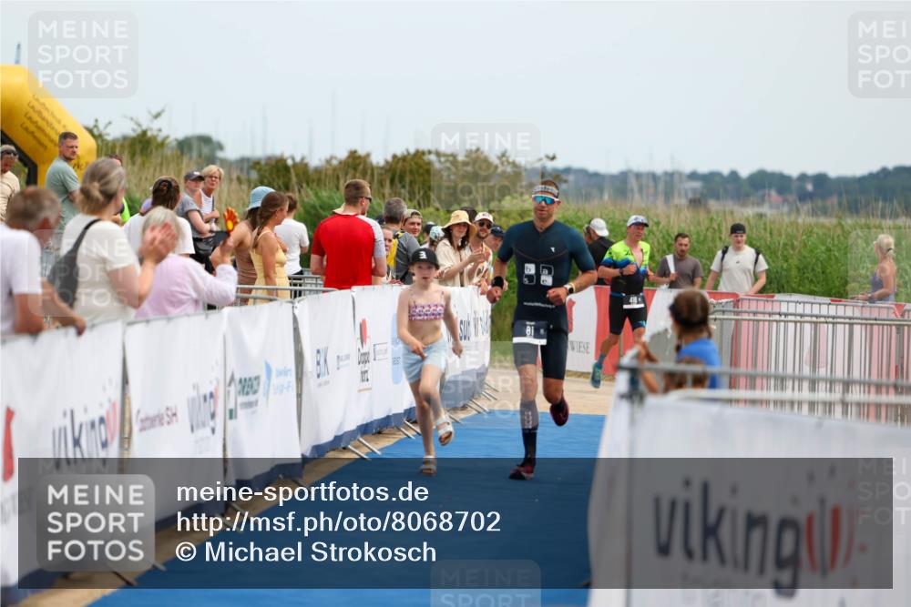 22.06.2025 - Viking Triathlon Michael Strokosch http://msf.ph/oto/8068702 22.06.2025 14:30:34 Ziel 81 meine-sportfotos.de