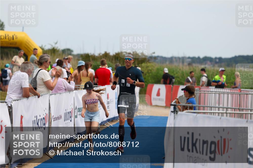 22.06.2025 - Viking Triathlon Michael Strokosch http://msf.ph/oto/8068712 22.06.2025 14:30:35 Ziel 81 meine-sportfotos.de