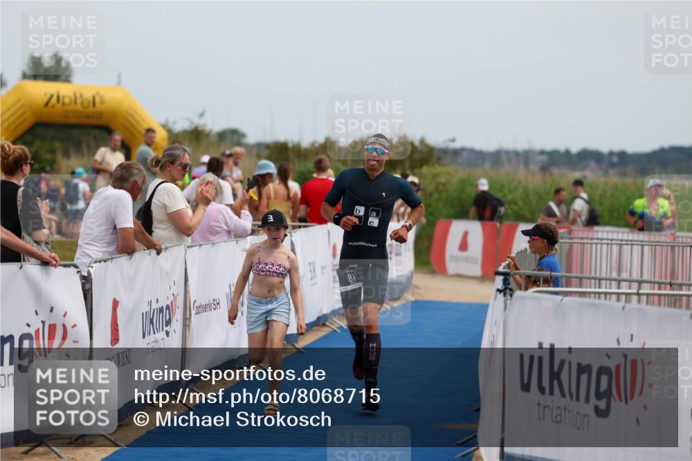 22.06.2025 - Viking Triathlon Michael Strokosch http://msf.ph/oto/8068715 22.06.2025 14:30:36 Ziel 81 meine-sportfotos.de