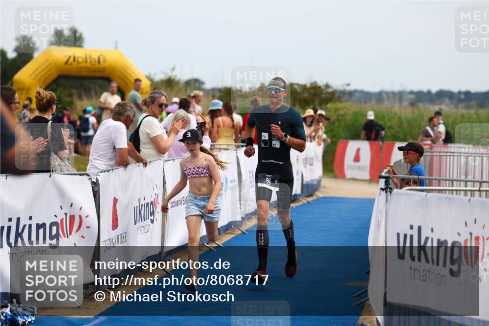 22.06.2025 - Viking Triathlon Michael Strokosch http://msf.ph/oto/8068717 22.06.2025 14:30:36 Ziel 81 meine-sportfotos.de