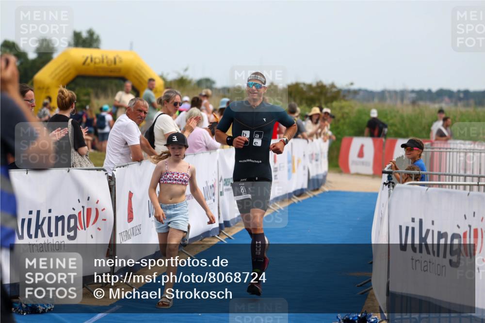 22.06.2025 - Viking Triathlon Michael Strokosch http://msf.ph/oto/8068724 22.06.2025 14:30:36 Ziel 81 meine-sportfotos.de