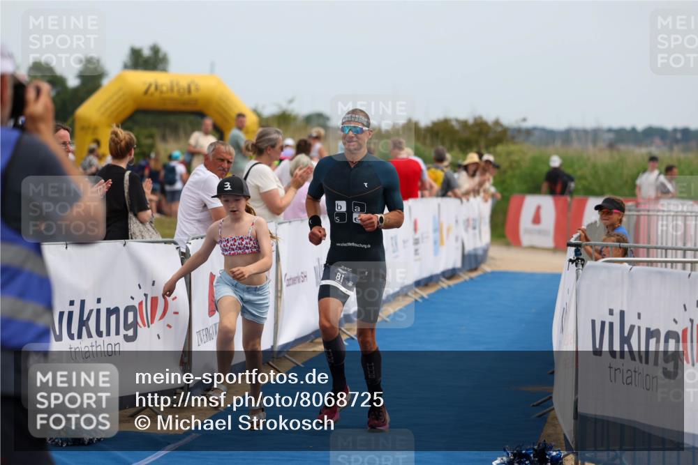 22.06.2025 - Viking Triathlon Michael Strokosch http://msf.ph/oto/8068725 22.06.2025 14:30:37 Ziel 81 meine-sportfotos.de